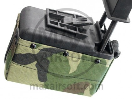 Bubanj M249 1500BB Woodland A&K