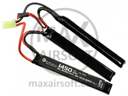WE LiPo Battery 11,1V 25C 1450mAh SD