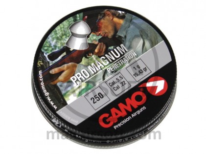 Diabole Gamo Pro Magnum .22 Cal 5.5mm 250kom