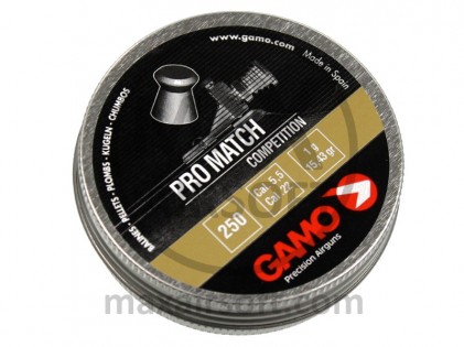 Diabole Gamo Pro Match .22 Cal 5.5mm 250kom