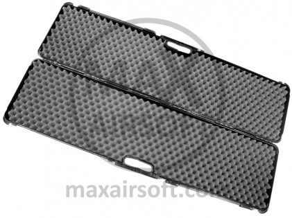 Gewehrkoffer 133 cm Schwarz