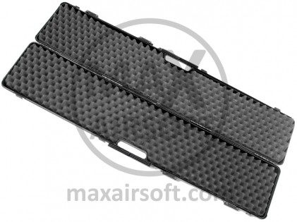 Gewehrkoffer 122 cm Schwarz