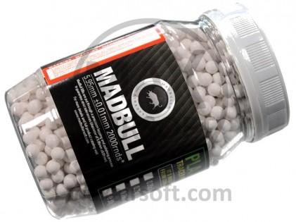 Mad Bull Heavy White Weight 0,40g 2000pcs