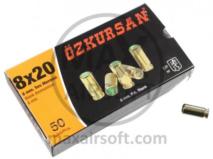 Streljivo &Ouml;zkursan 8mm P.A.K. 50kom