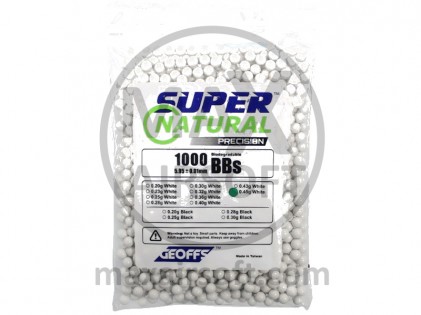 Geoffs Super Natural Precision Bio BB's 0,45g 1000pcs