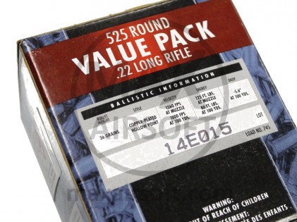 Federal .22LR Vorteilspackung Champion 525 St&uuml;ck Munition