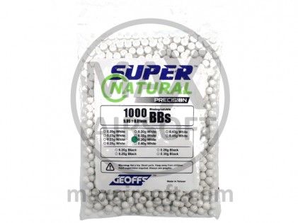 Geoffs Super Natural Precision Bio BB's 0,36g 1000pcs