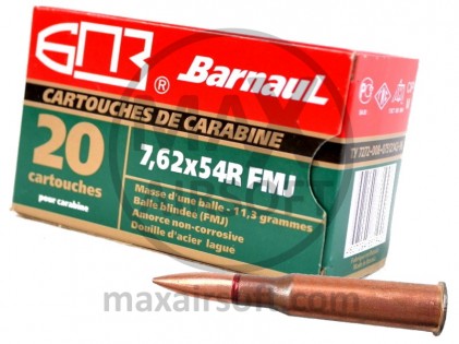 Streljivo Barnaul 7.62x54R FMJ 20kom