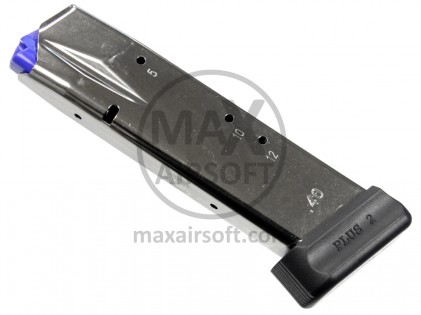 CZ 9x19mm/.40 19/13 Schuss Magazin Nickel