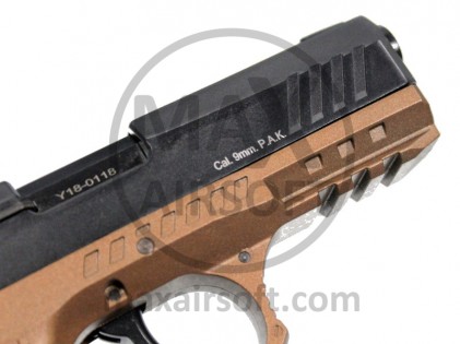 Kuzey A-100 Bronze Lower 9mm P.A.K. Pistolenrohling