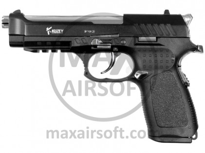 Kuzey Kuzey F-92 Chrome Barrel 9mm P.A.K. Pistolenplatzpatrone