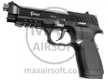 Kuzey Kuzey F-92 Chrome Barrel 9mm P.A.K. Pistolenplatzpatrone