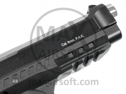 Kuzey Kuzey F-92 Chrome Barrel 9mm P.A.K. Pistolenplatzpatrone