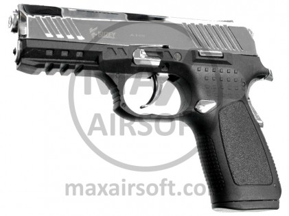 Pi&scaron;tolj Pla&scaron;ljivac Kuzey A-100 Chrome Lower 9mm P.A.K.