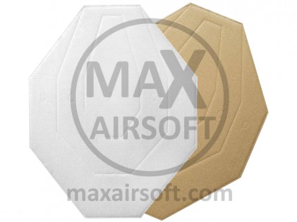 Target Cardboard Large IPSC White/Brown 10pcs