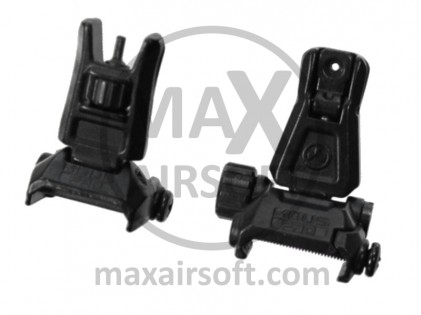 Plastic Folding Sight Set Type2 Black