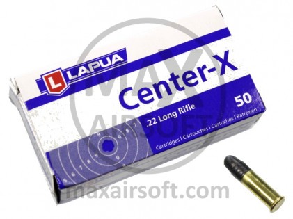 Lapua .22LR Center-X 50 St&uuml;ck Munition