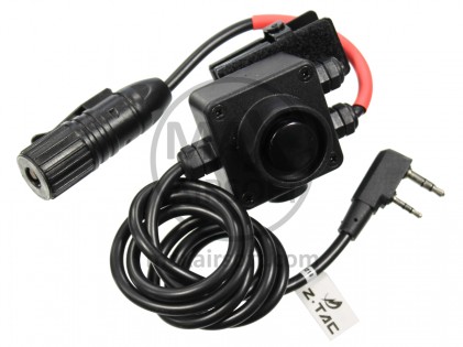 PTT Tipka Z-Tac Combat (Kenwood Konektor)