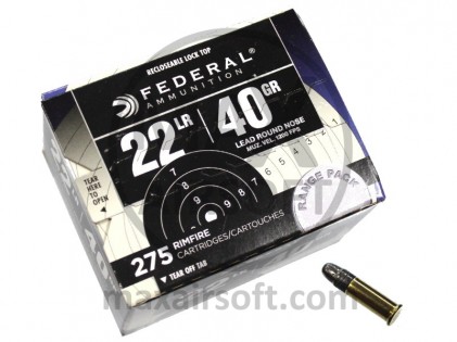 Federal .22LR Range Pack 275 St&uuml;ck Munition