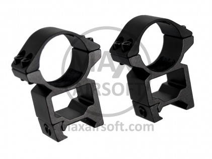 Prsten za Optiku Nikko Stirling 30mm Visoki 2kom
