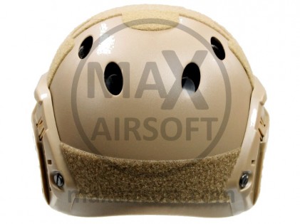 Fast Carbon ECO Helmet with Googles Tan