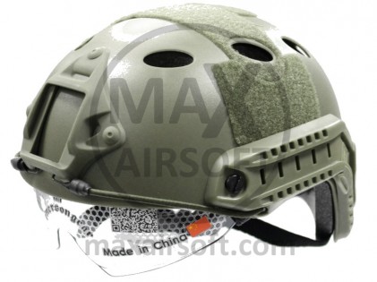 Fast Carbon ECO Helmet with Googles FG