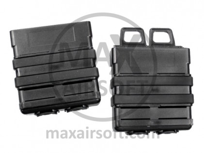 Pouch FastMag Molle 2x 7.62 Magazine BK