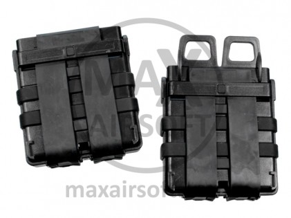 Pouch FastMag Molle 2x 7.62 Magazine BK