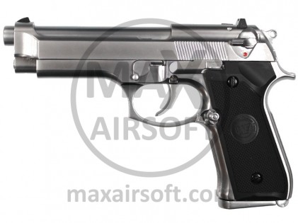 WE M9 GBB Pistol Chrome V2
