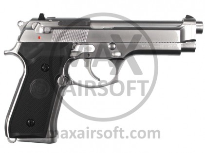 WE M9 GBB Pistol Chrome V2
