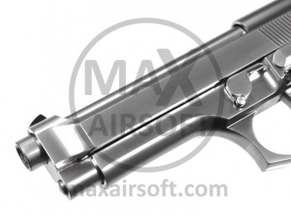 WE M9 GBB Pistol Chrome V2