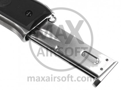 WE M9 GBB Pistol Chrome V2
