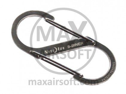 Karabiner S-Biner Dual #3 25lb/11kg Nite Ize Srebrni