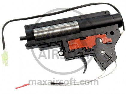 Specna Arms Getriebe Komplett V2 mit Mikroschalter 8mm Kabel