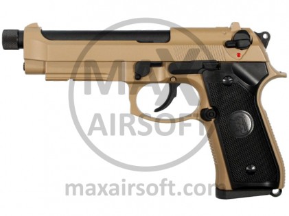 KJW M9A1 GBB FM Tactical Pistol Tan