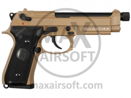 KJW M9A1 GBB FM Tactical Pistol Tan