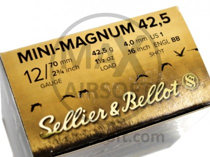 Strelivo Sellier&Bellot Mini Magnum 42.5 12/70GA 4mm 25kom