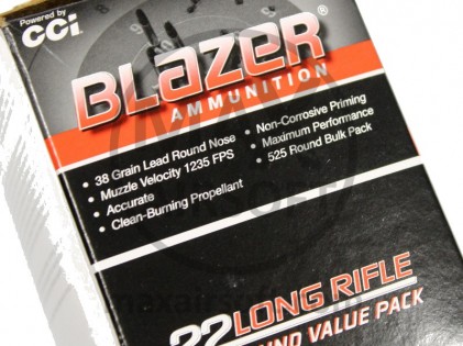 Streljivo CCI .22LR Blazer Value Pack 525kom