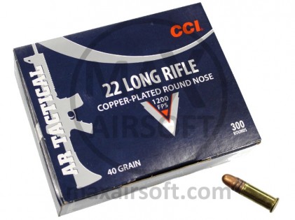 Strelivo CCI .22LR AR Tactical 300kom