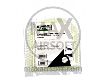 Swiss Arms Tracer 0,25g BBs, 500 St&uuml;ck