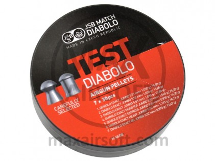 JSB Exact Test .22 Cal 5.5mm Pellets 7x30pcs