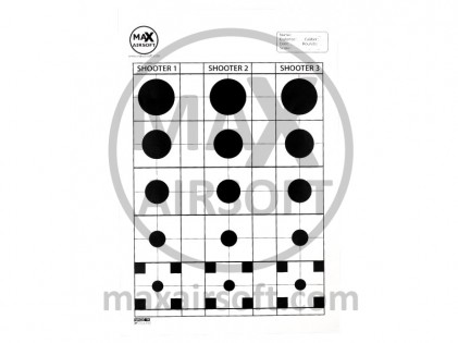 Meta Papir 3x Sniper Shooter 33x50cm 10kom