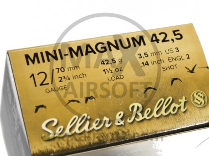 Municija Sellier&Bellot Mini Magnum 42.5 12/70GA 3.5mm 25kom