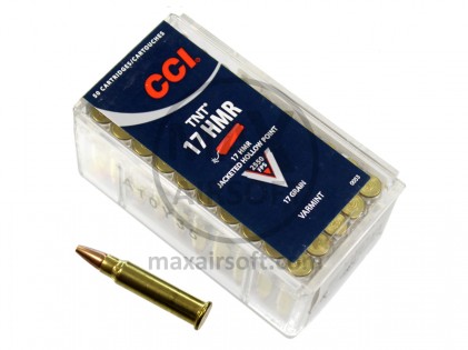 CCI 17HMR JHP 50pcs Ammo