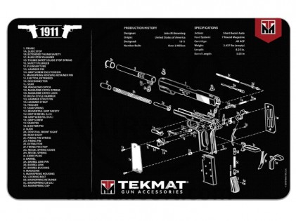 TekMat 1911 Wartungspad