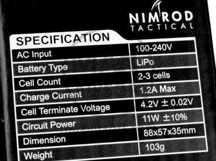 Nimrod e3 LiPo Balance Charger