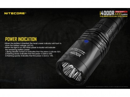 NiteCore i4000R Taschenlampe