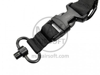 Tacbull 2-Point Bungee QD Sling Black