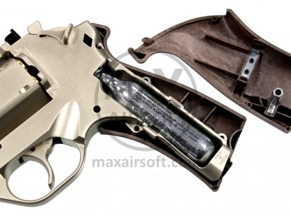 Revolver Vazdu&scaron;ni CO2 Chiappa Rhino 50DS Nickel 4.5mm/.177