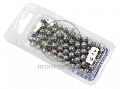 MegaLine Schleuder-Metallkugeln 7,9 mm 100 St&uuml;ck